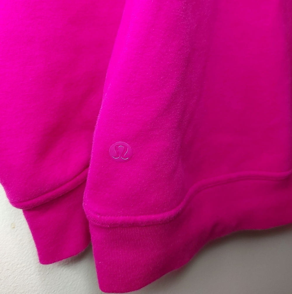 Lululemon All Yours Hoodie *Fleece Ripened Raspberry - Picture 8 of 9